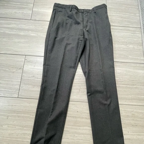 Burberry Pants 75 Burberry London Mens Wool Gray Pants Us 34